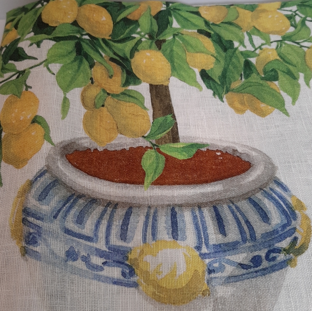 Tessitura Toscana Telerie Firenze 63" x 90" Italian Linen Tablecloth - Picture 6 of 16